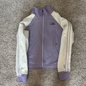 The North Face Women's Apex Lavender and Cream Ski Jacket